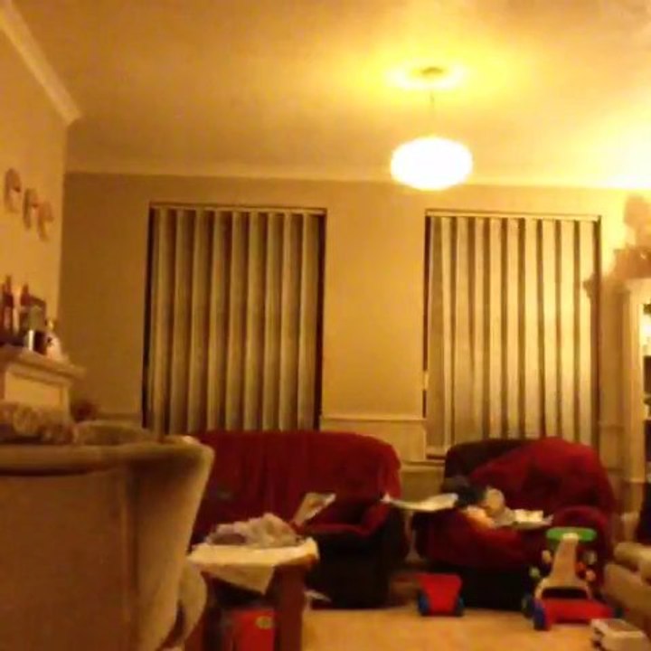 Parkesy doing CM Punk's Entrance during WWE Monday Night RAW