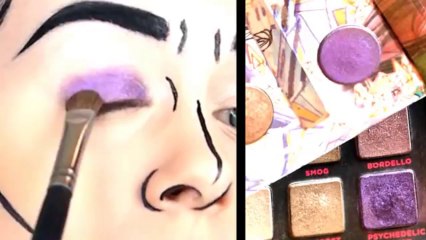 Cómo hacer maquillaje de cómic
