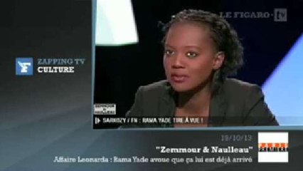 Zapping TV : Rama Yade avoue avoir été expulsée, comme Leonarda