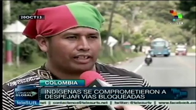 Consolidan primeros acuerdos entre indígenas y Estado colombiano