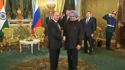 Russian and Indian leaders meet in Moscow