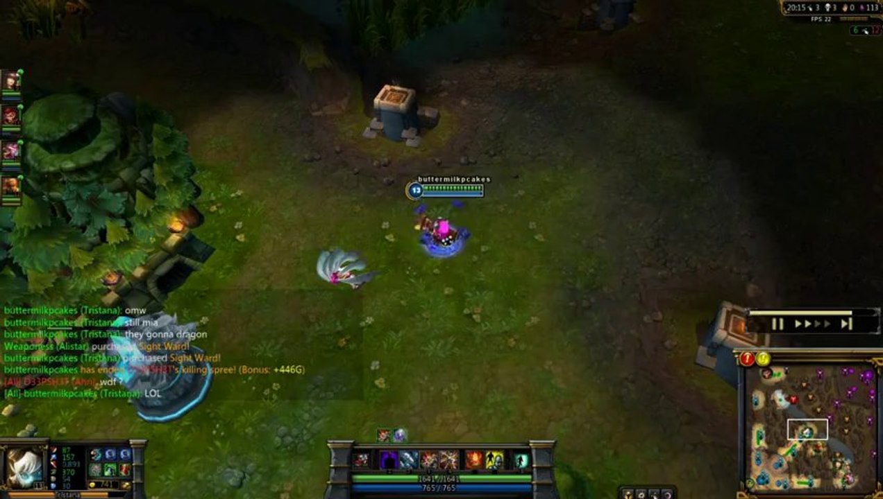 LOL FUN - tristana ap boom boom - league-of-legends