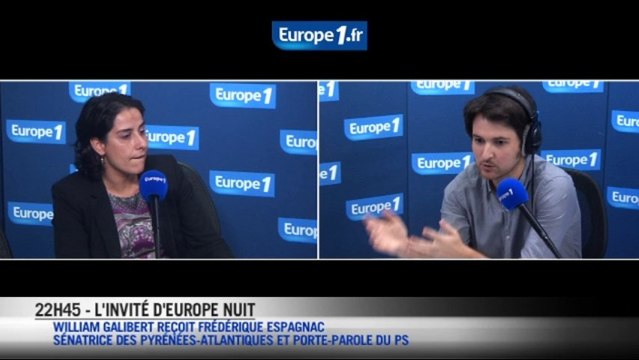 L'interview d'Europe 1 Nuit : Frédérique Espagnac