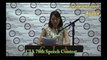 セブ島CIA(Cebu International Academy) 語学学校の英語スピーチ！セブ留学・フィリピン留学ネット情報検索