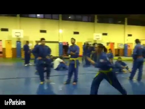 Roissy-en-Brie : les ciseaux volants du Vovinam viet vo dao