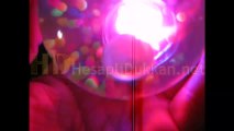 Büyük ışıklı top sulu ışıklı zıplayan top Hesaplı Dükkan