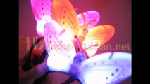 Kelebek taç ışıklı üç renk Hesaplı Dükkan