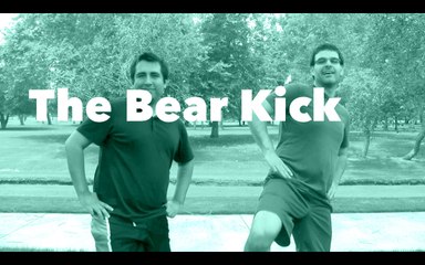The Bear Kick- Bearobics: A Beary Good Workout