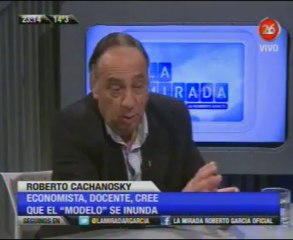 Cachanosky: Con esta politica economica sera dificil llegar al 2015 sin una crisis antes