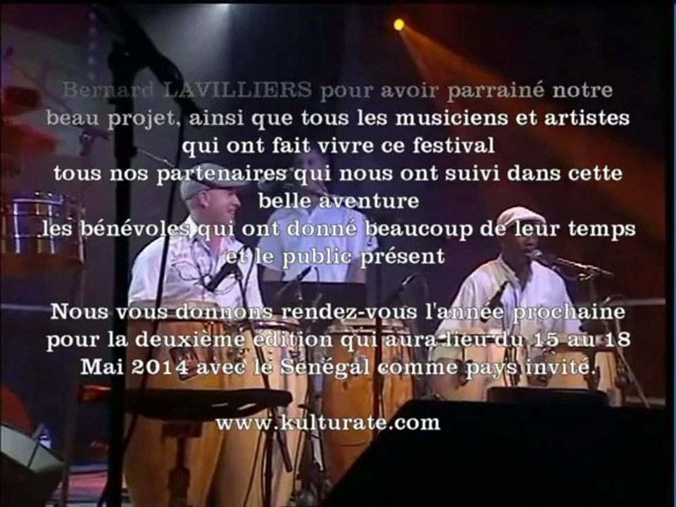 La Rumba de Pedro Pablo au Festival Kulturarte 2013 avec Cuba (Festival des Cultures du Monde)