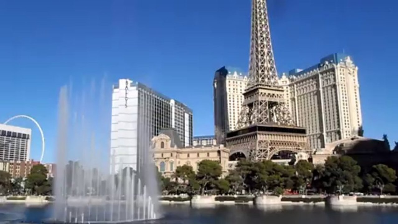 Le ballet des fontaines du Bellagio