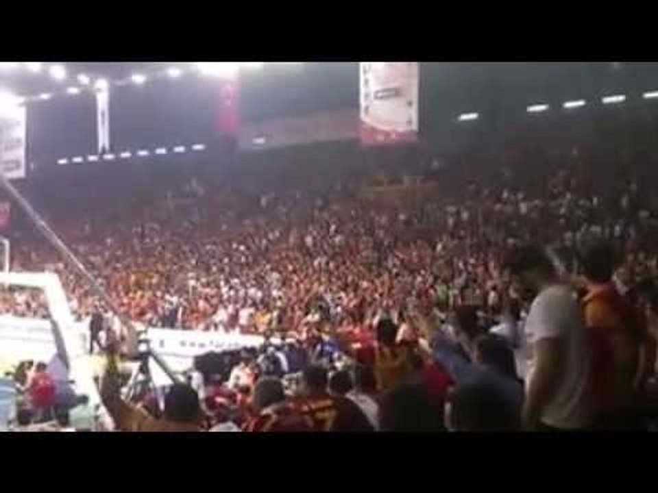 Tezahürat Patlaması! Abdi İpekçi Yıkılıyor! ( Galatasaray-Banvit ) TekYurek.com