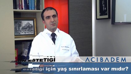 Burun estetiği icin yaş sınırlaması var mıdır?