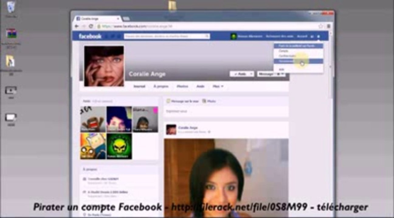 ▶ Facebook - Comment Pirater Compte, Mise à jour + tutoriel [hack profils] [lien description] (Novembre 2013)