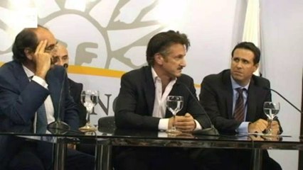 Sean Penn diz que postura do Reino Unido sobre Malvinas é abusiva.