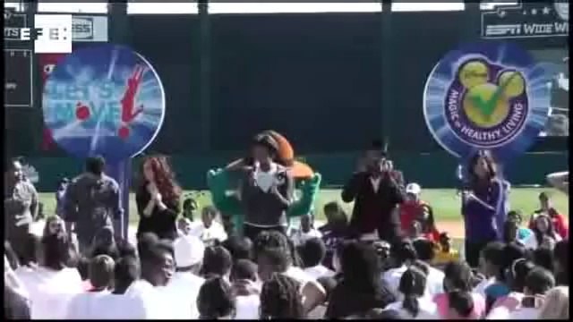 Michelle Obama promove campanha contra obesidade na Flórida.