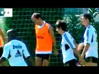 Zinedine Zidane"s son trains with Real Madrid first team squad