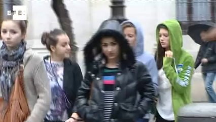 Meteorología. Sevilla recibe a la lluvia en un invierno seco