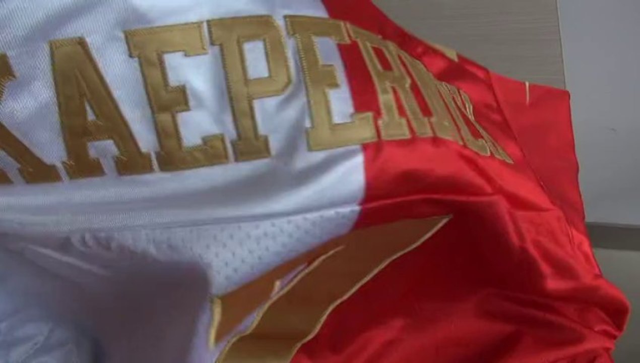 San Francisco 49ers #7 Colin Kaepernick Split Elite jersey