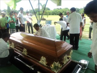 Interment of Carlito R. Banez