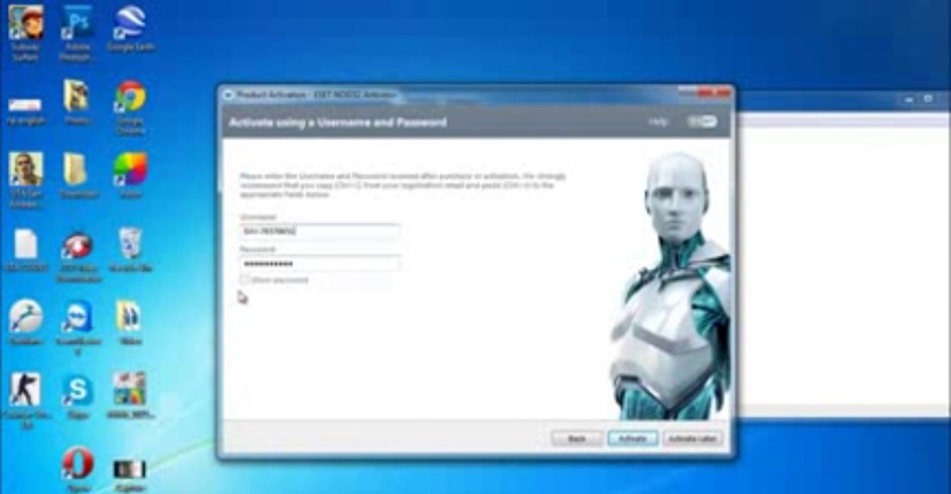 How to Activate ESET NOD32 Antivirus 6.0 (Licence 2018)UPDATED
