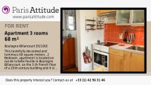 2 Bedroom Apartment for rent - Boulogne Billancourt, Boulogne Billancourt - Ref. 8954