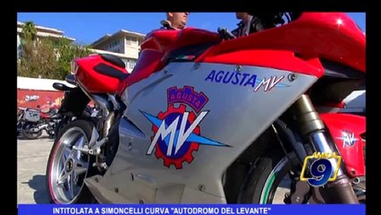 Bari | Intitolata a Simoncelli curva "Autodromo del Levante"