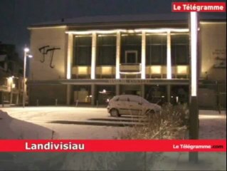 Le nord-Finistère sous la neige