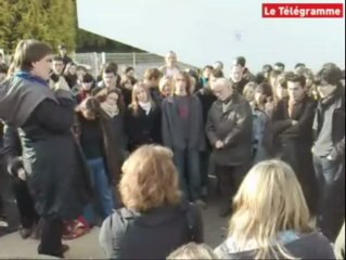 Quimperlé (29). Grogne lycéenne