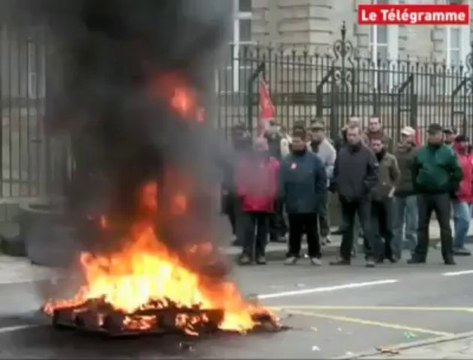 SBFM. Colère des salariés à Vannes (56)