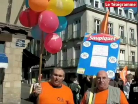 Vannes (56). Entre 7.200 et 15.000 manifestants