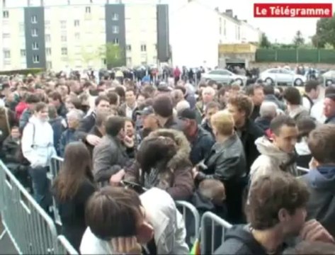 Guingamp. Longue attente pour des milliers de supporters