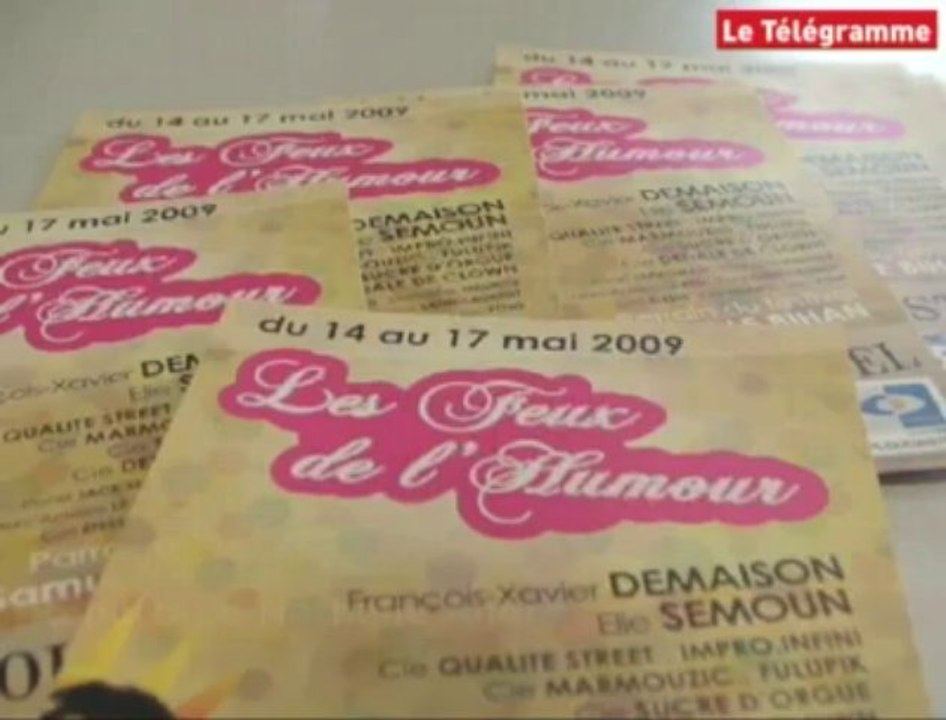 Plougastel. Samuel Le Bihan parrain du festival Les Feux de l'Humour