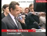 1er mai 2007. Nicolas Sarkozy à Plouarzel