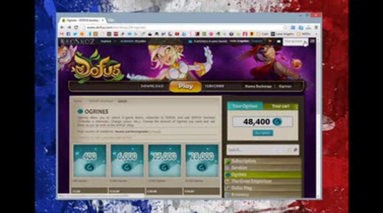 ▶ Generateur de Ogrines Dofus 2 [lien description] (Novembre 2013)