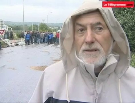 Crise du lait. Face-à-face tendu au Relecq-Kerhuon