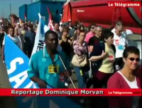 Chaffoteaux. Les salariés dans la rue