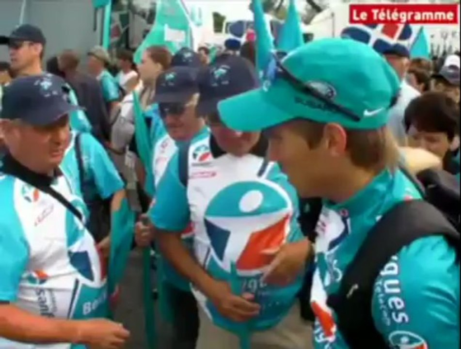 Saint-Brieuc. La passion des fans de cyclisme