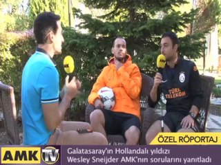 Sneijder, AMK'ya konuştu! - 1