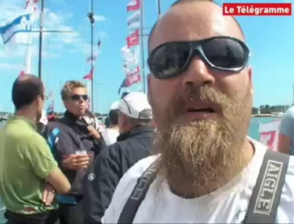La-Trinité-sur-Mer. Le Tour quitte la Bretagne