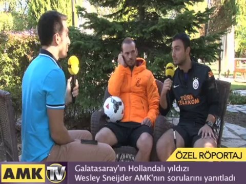 Sneijder, AMK'ya konuştu! - 2