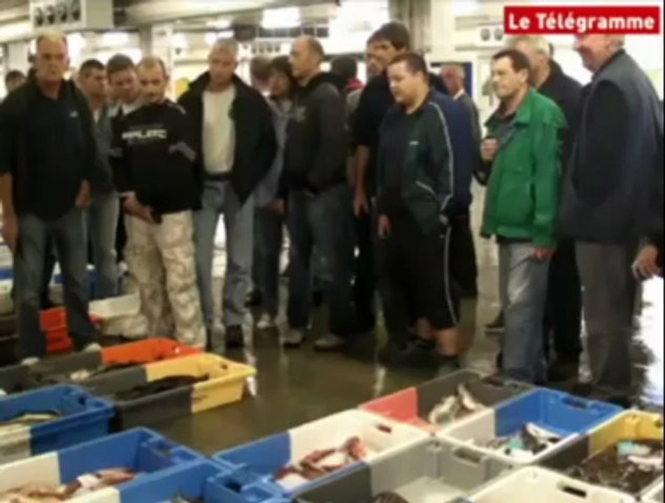 Le Guilvinec. Un ministre à la rencontre des pêcheurs