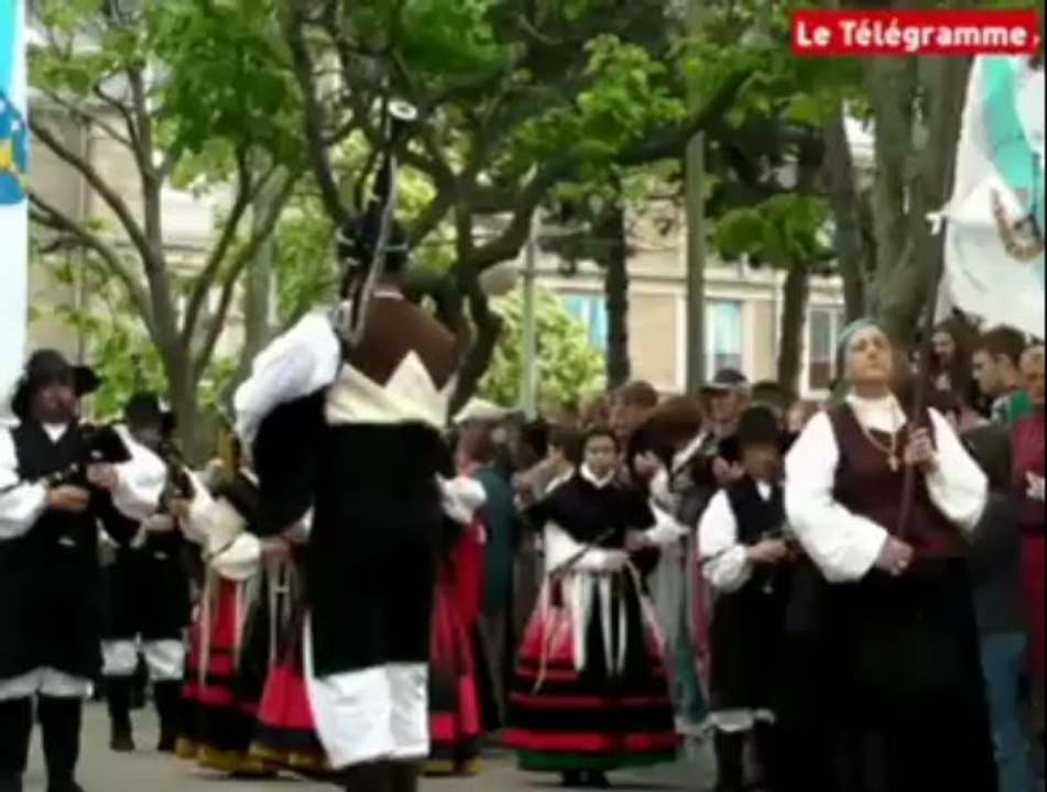 Grande Parade au festival interceltique de Lorient