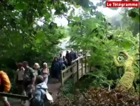 Quimper. Le Tro Breiz en marche vers St Pol de Léon
