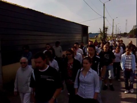 Marche silencieuse pour Charlène à Concarneau