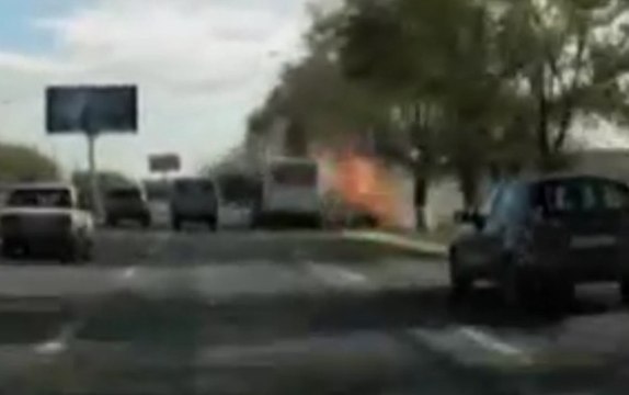 Russian Bus Blast Caught on Dashcam - Volgograd 2013