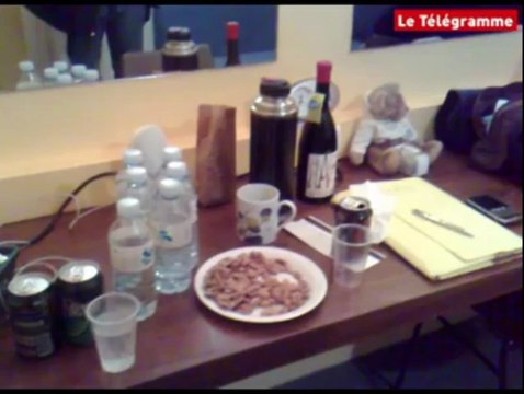 Vannes (56). En coulisses avec Patrick Timsit