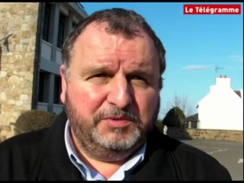 Carantec (29). Des ostréiculteurs manifestent devant la mairie