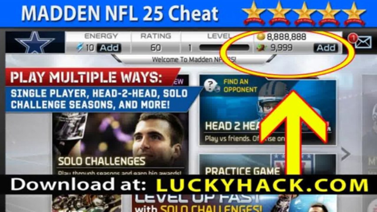 MADDEN NFL 25 Cheat Free Cash - iPhone iPad -- Elite MADDEN NFL 25 Telecharger