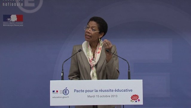 [ARCHIVE] Pacte pour la réussite éducative : discours de George Pau-Langevin